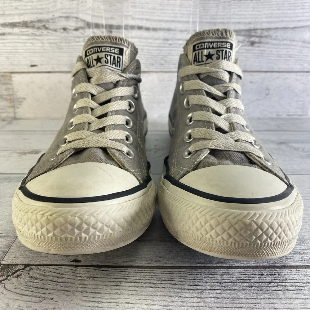 Converse Shoes W 7 M 5 Gray Chuck‎ Taylor All Star Canvas Sneakers Casual Nice